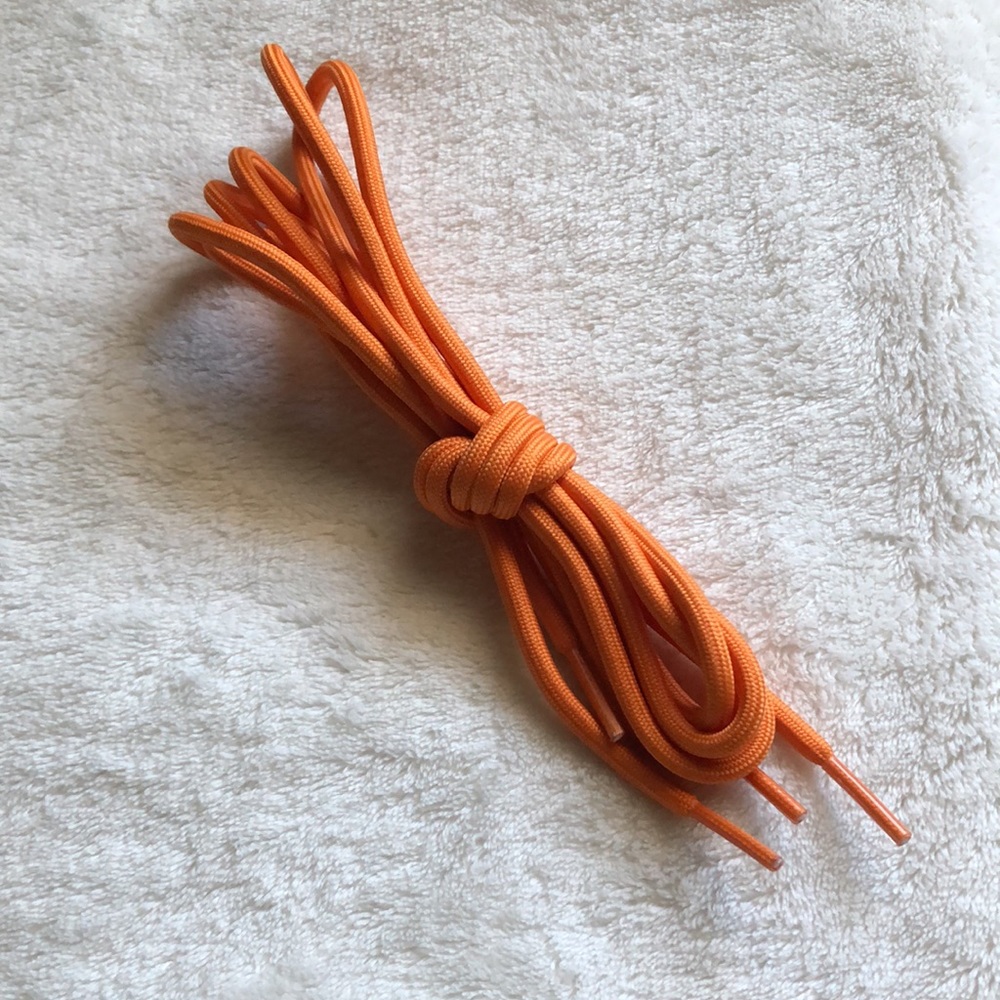 🧡 NEW UGG Orange Round Sturdy Boot Laces - one size